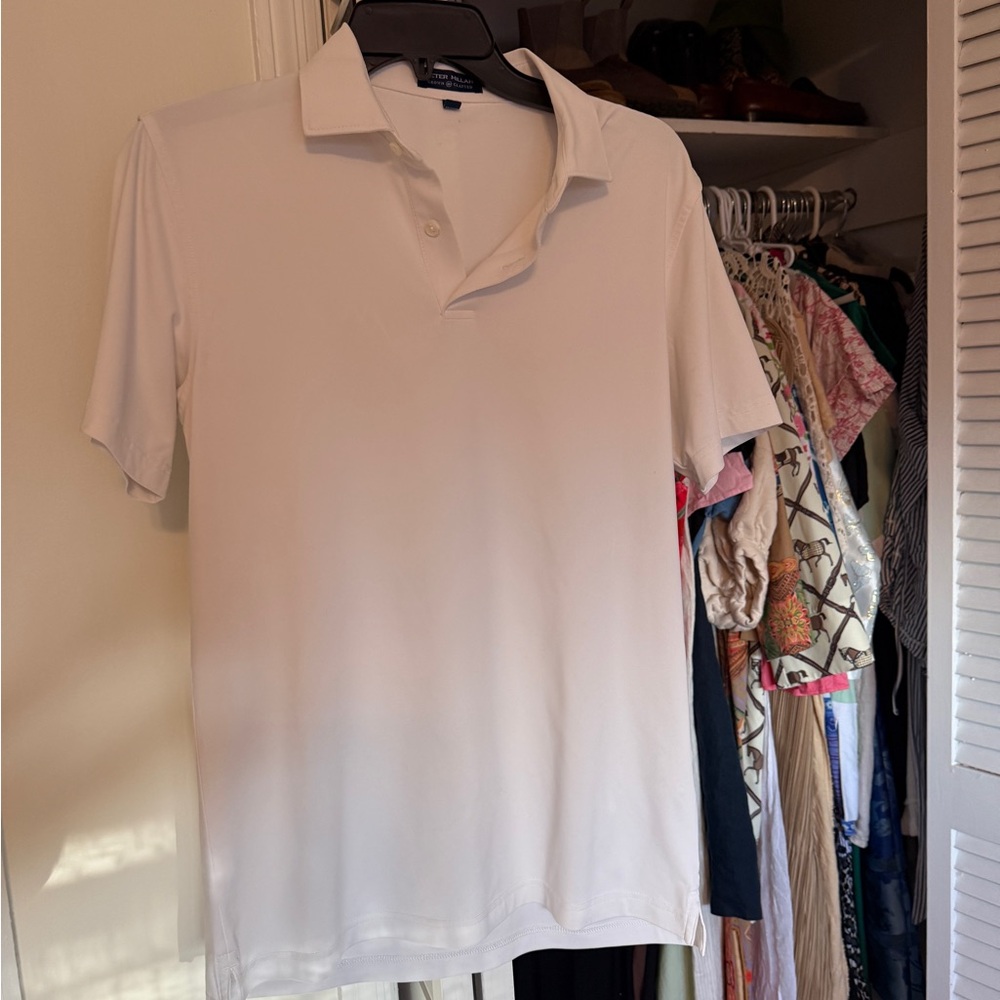 Peter Millar Classic Cream Polo Shirt